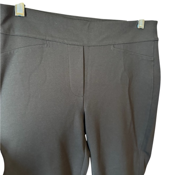 NWT Chico's Elegant Black Tailored Crop Leggings   SIZE: 4   #8 - Picture 2 of 12